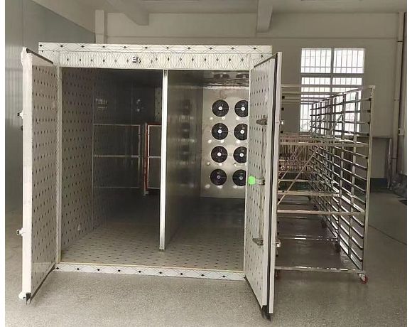 Промисловий дегідратор SUSHIMO DR10 з тепловим насосом та на 10 возиків 