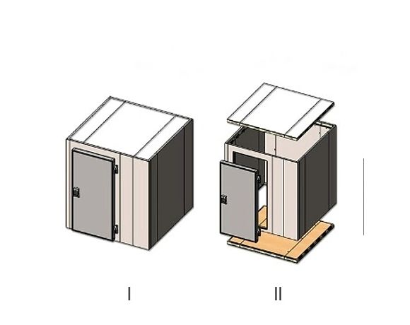 Collapsible cold rooms SUSHIMO CR-7