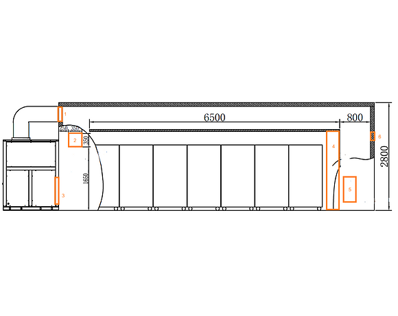 Промисловий дегідратор SUSHIMO DR16