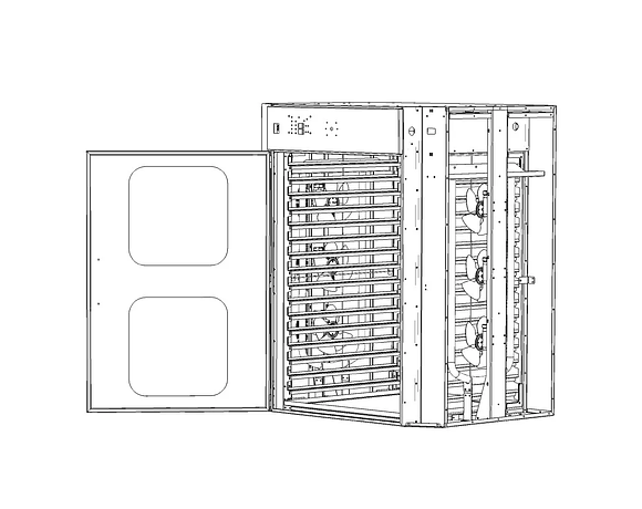 Професійний дегідратор SUSHIMO FD4000-Turbo завантаження 16-36кг